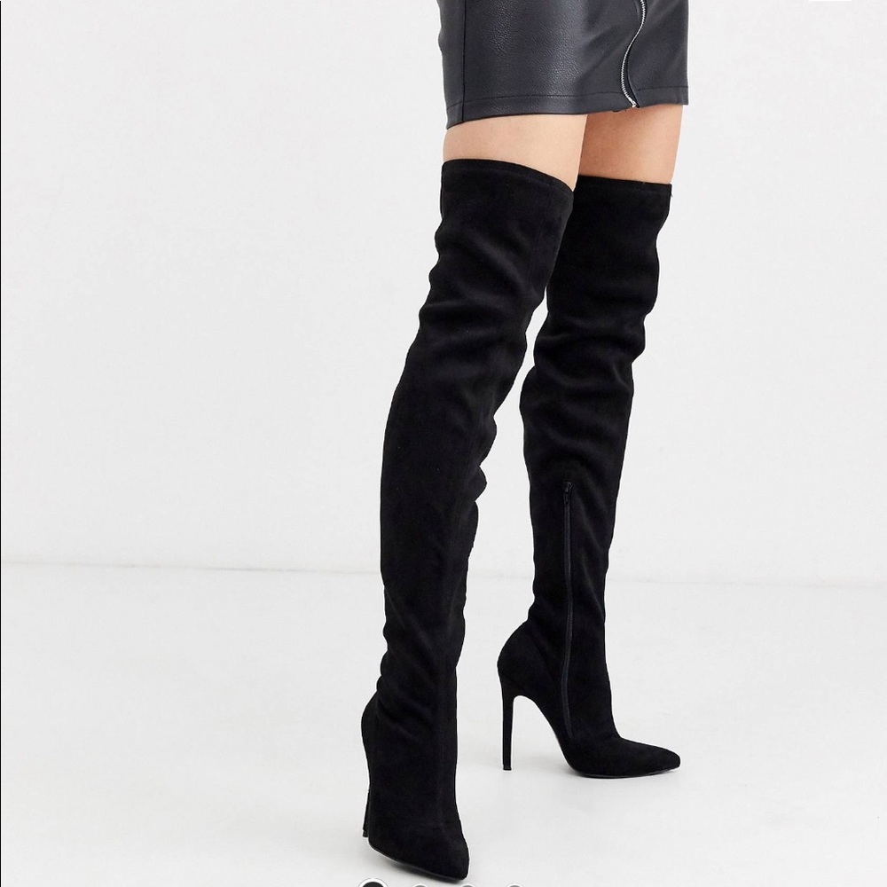 ASOS kendra point over the knee boots